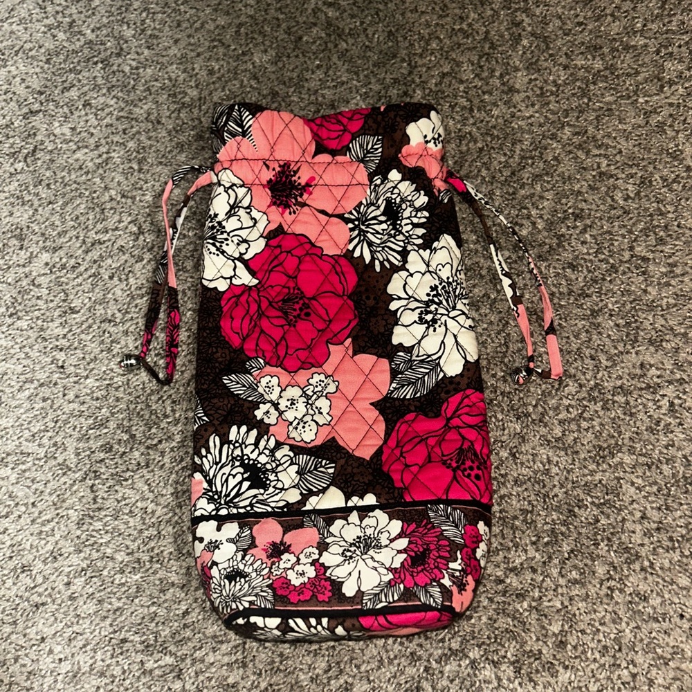 Floral Quilted Women's Wine Bag